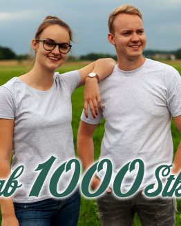 Ab 1000 Stück T-Shirt Druck