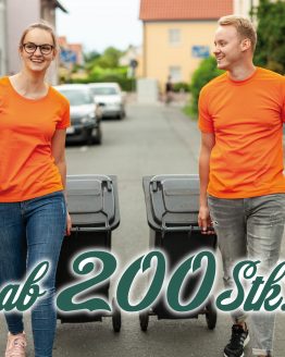 Ab 200 Stück T-Shirt Druck